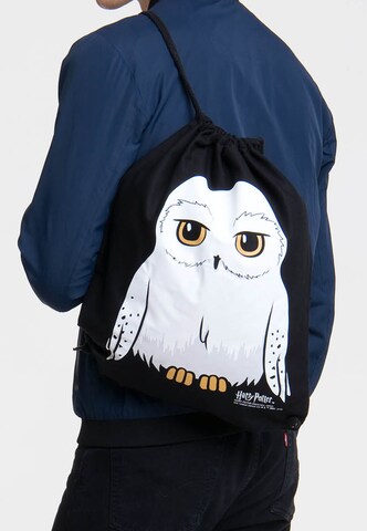 LOGOSHIRT Gym bag 'Harry Potter' in Black