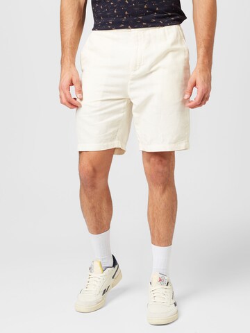 Regular Pantalon SCOTCH & SODA en blanc : devant