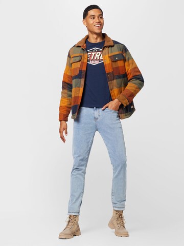 Petrol Industries T-Shirt in Blau