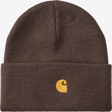 Carhartt WIP Beanie 'Chase' in Brown: front