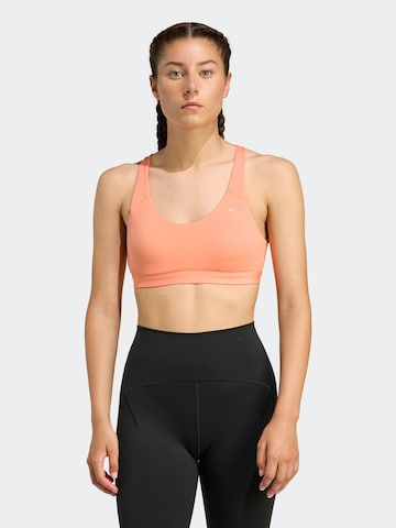 oranžinė ADIDAS PERFORMANCE Biustjė Sportinė liemenėlė 'ALL ME ESS': priekis