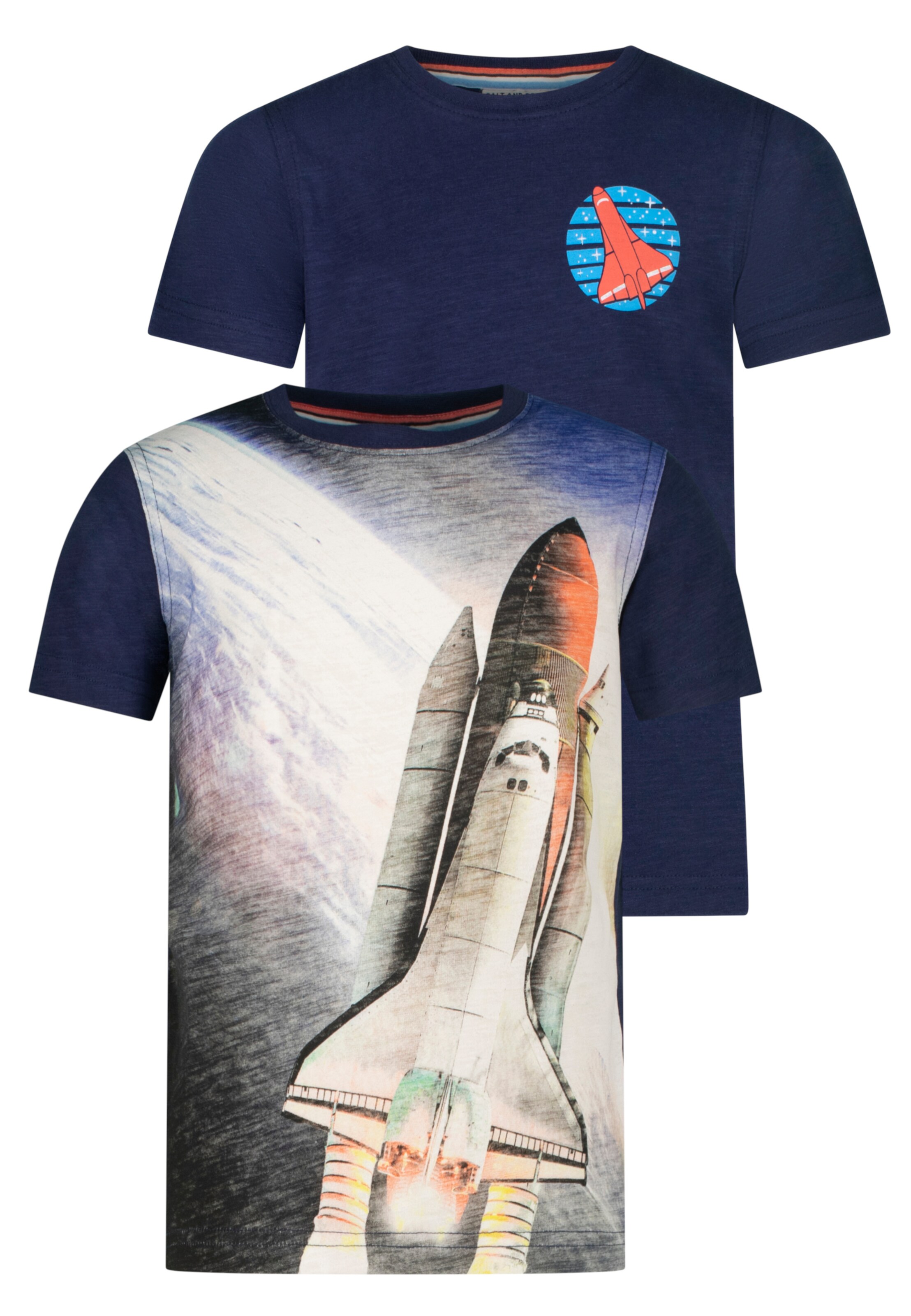 SALT AND PEPPER Shirt 'Space Shuttle' in Blue: front