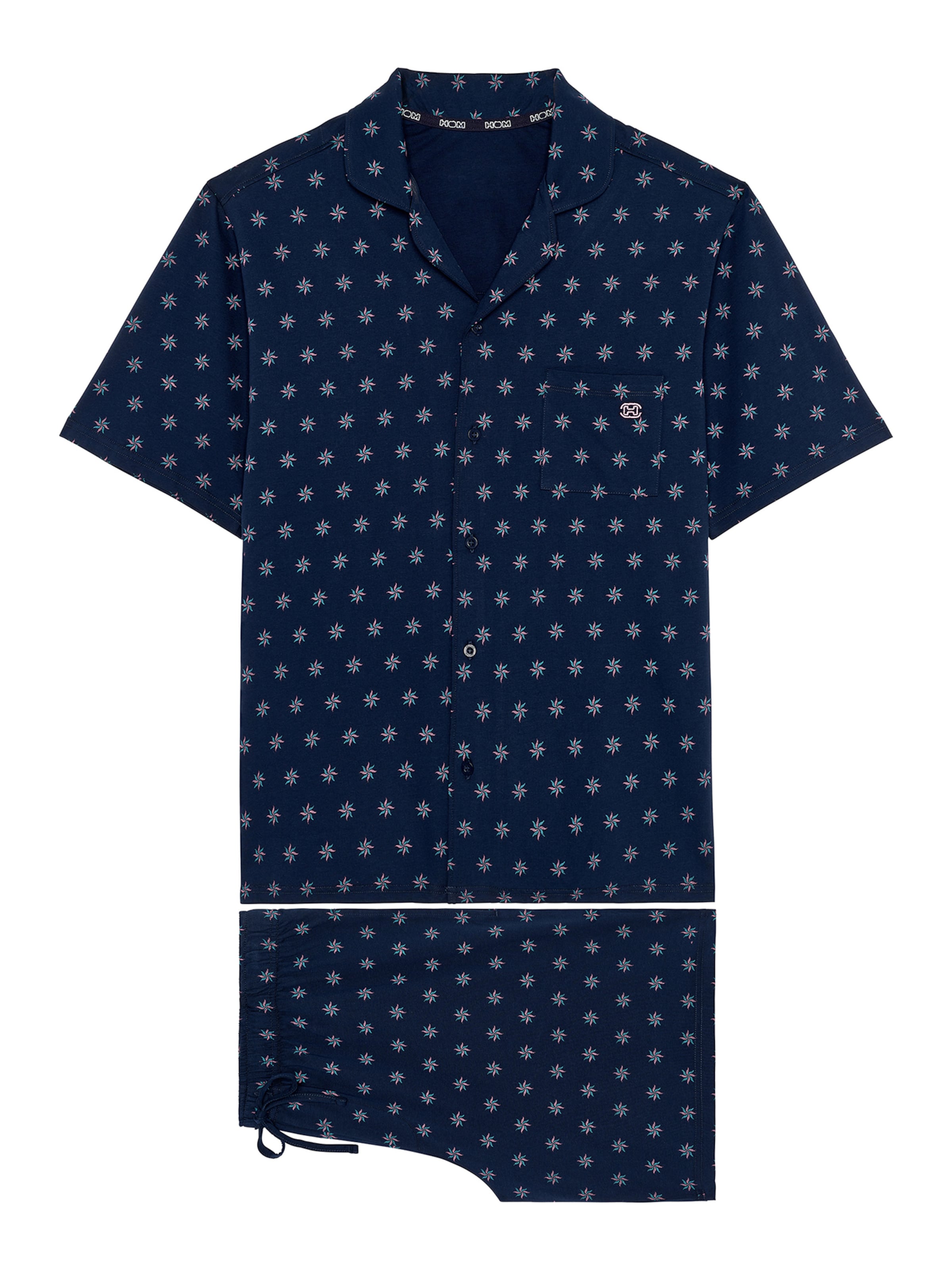 HOM Shorty ' Indio ' in Blau: Vorderseite