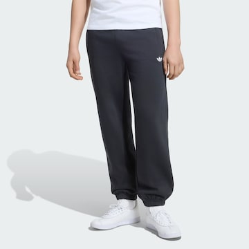 Loosefit Pantalon 'Trefoil' ADIDAS ORIGINALS en noir : devant