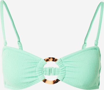 ROXY Бандо Верх бикини 'SUNSHINE' в Зеленый: спереди
