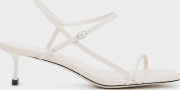 Estro Sandals '25269-9' in White: front