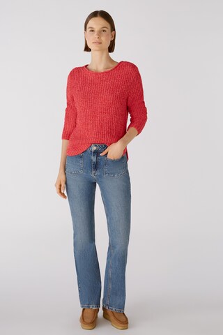 Pull-over OUI en rouge