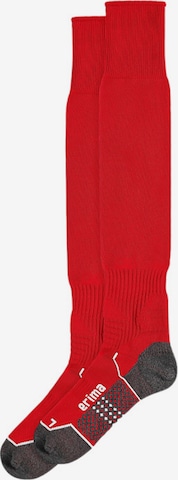 ERIMA Soccer Socks in Red: front