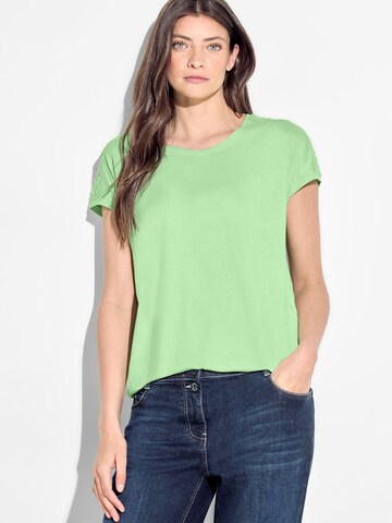 CECIL - Camiseta en verde: frente