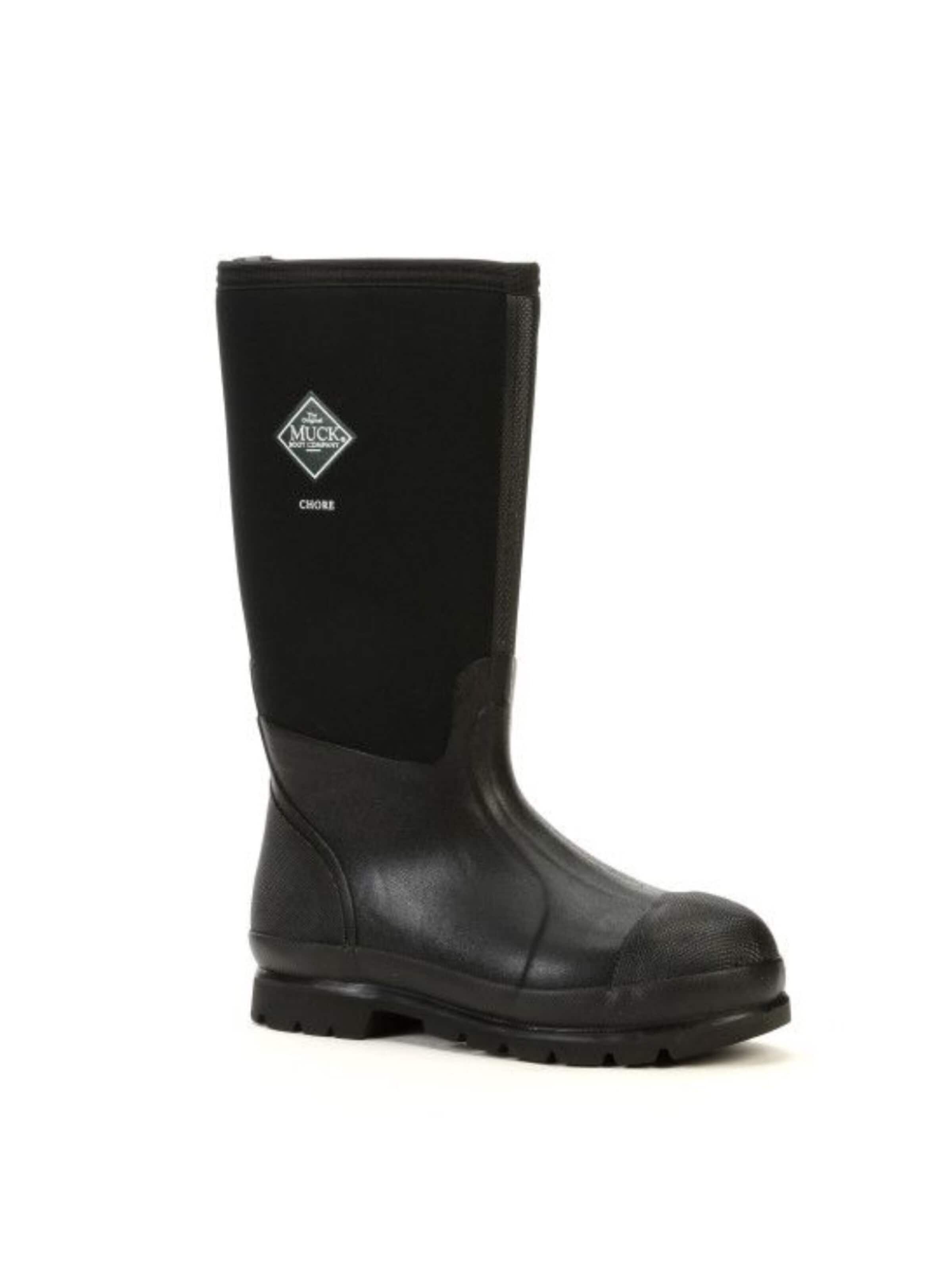 Stivale di gomma outdoor 'MENS WETLAND' di Muck boot in nero: frontale