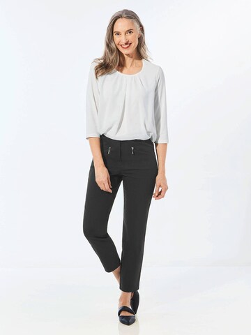 Goldner Tapered Trousers 'LOUISA' in Black