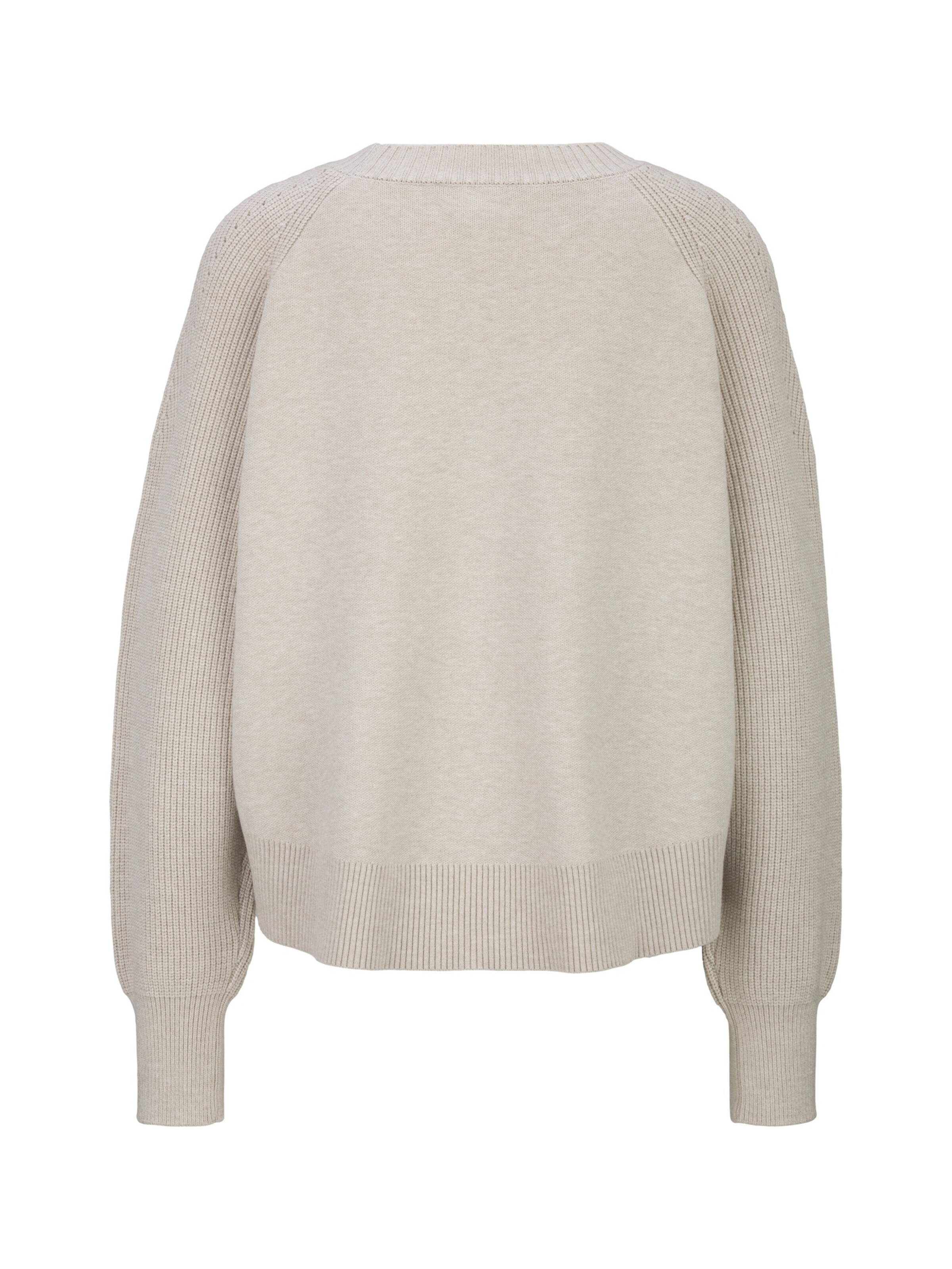 19V69 ITALIA Pullover 'Nuria' in Beige: Rückseite