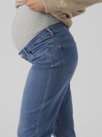 Vero Moda Maternity Tapered Jeans 'VMMZia' in Blue