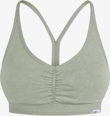 Smilodox Sporttop 'Batik Scrunch' in Groen: voorkant