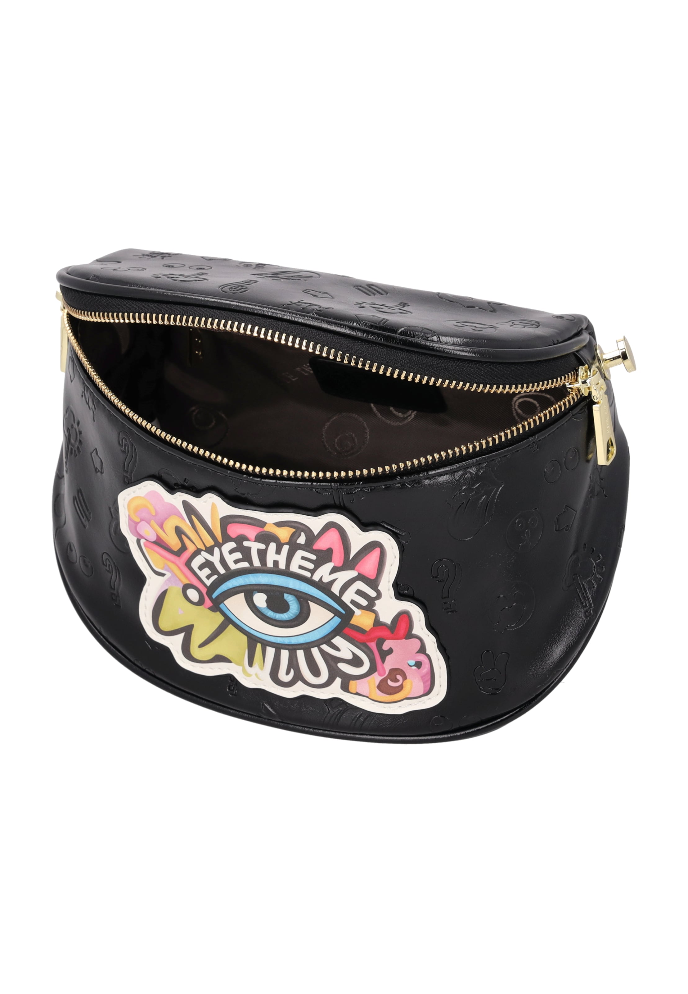 MYMO - Bolso de hombro 'Pop Eyetheme' en negro