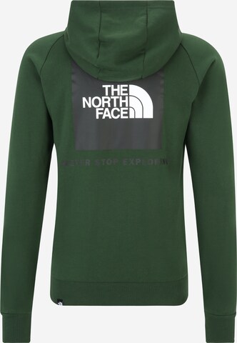 THE NORTH FACE Regular fit Sweatshirt 'RED BOX' i grön