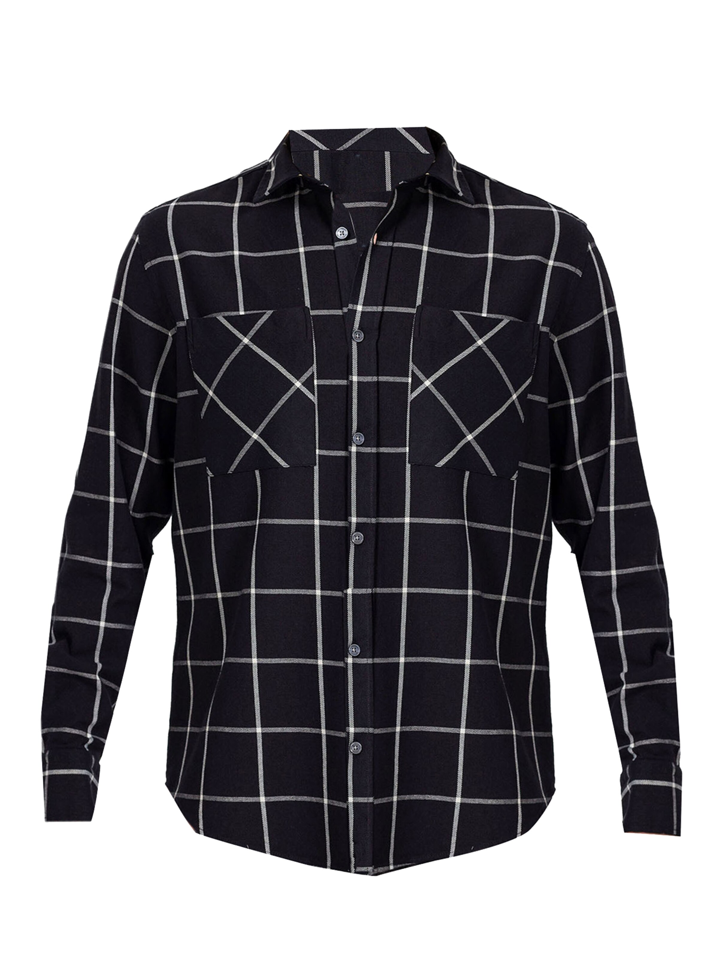 By Diess Collection Regular fit Πουκάμισο σε μαύρο: μπροστά