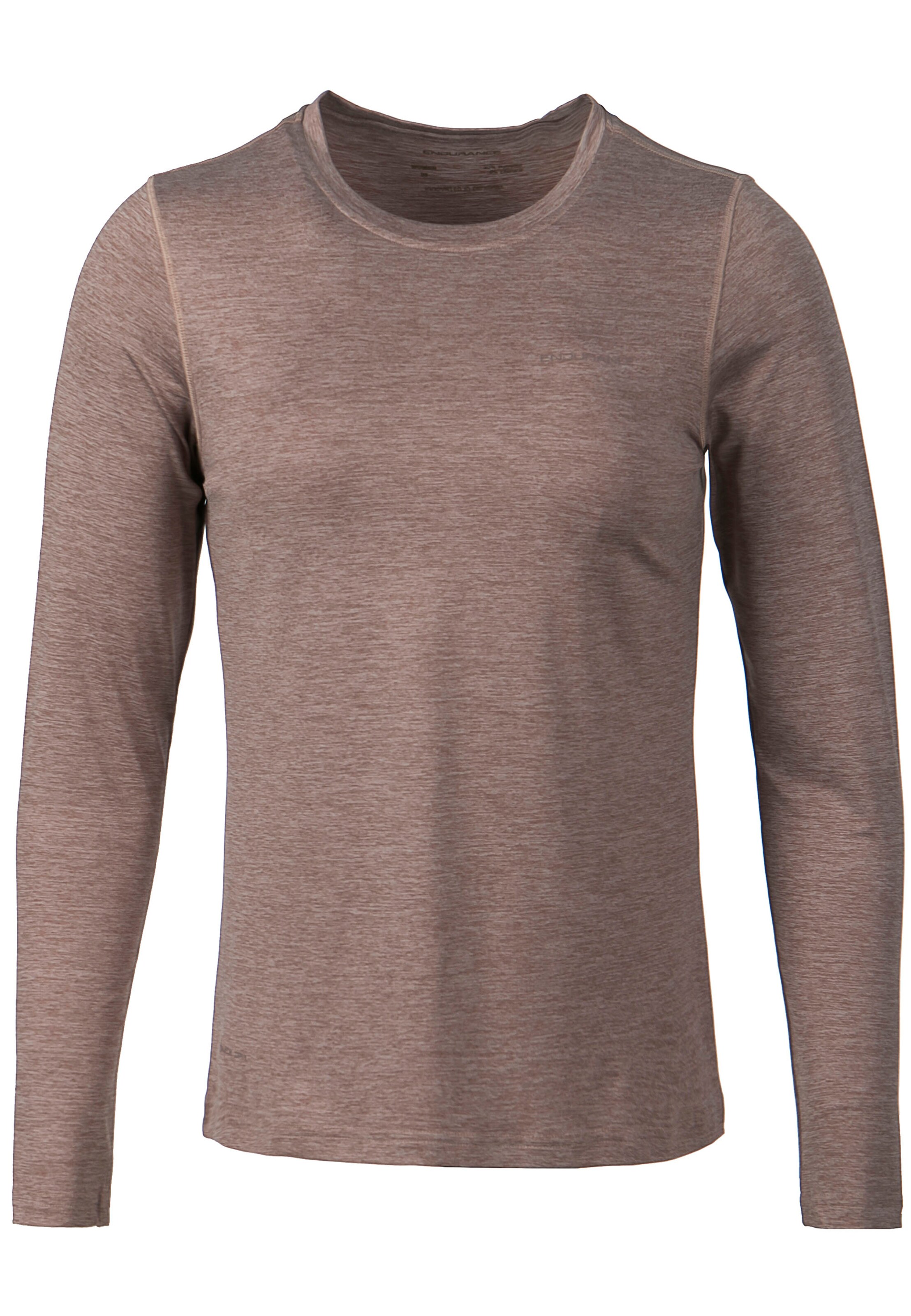 ENDURANCE Funktionsshirt 'Maje' in Braun: Vorderseite