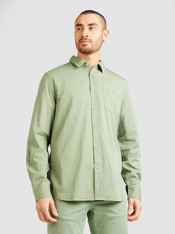 Regular fit Camicia 'DRYDEN' di MUSTANG in verde: frontale