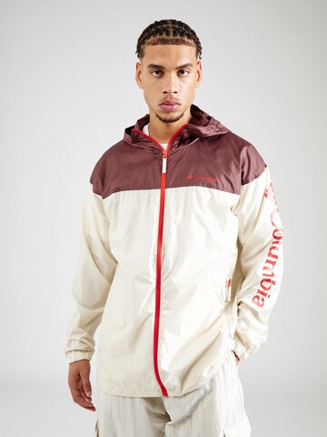 COLUMBIA Outdoor jacket 'Flash Challenger' in White: front