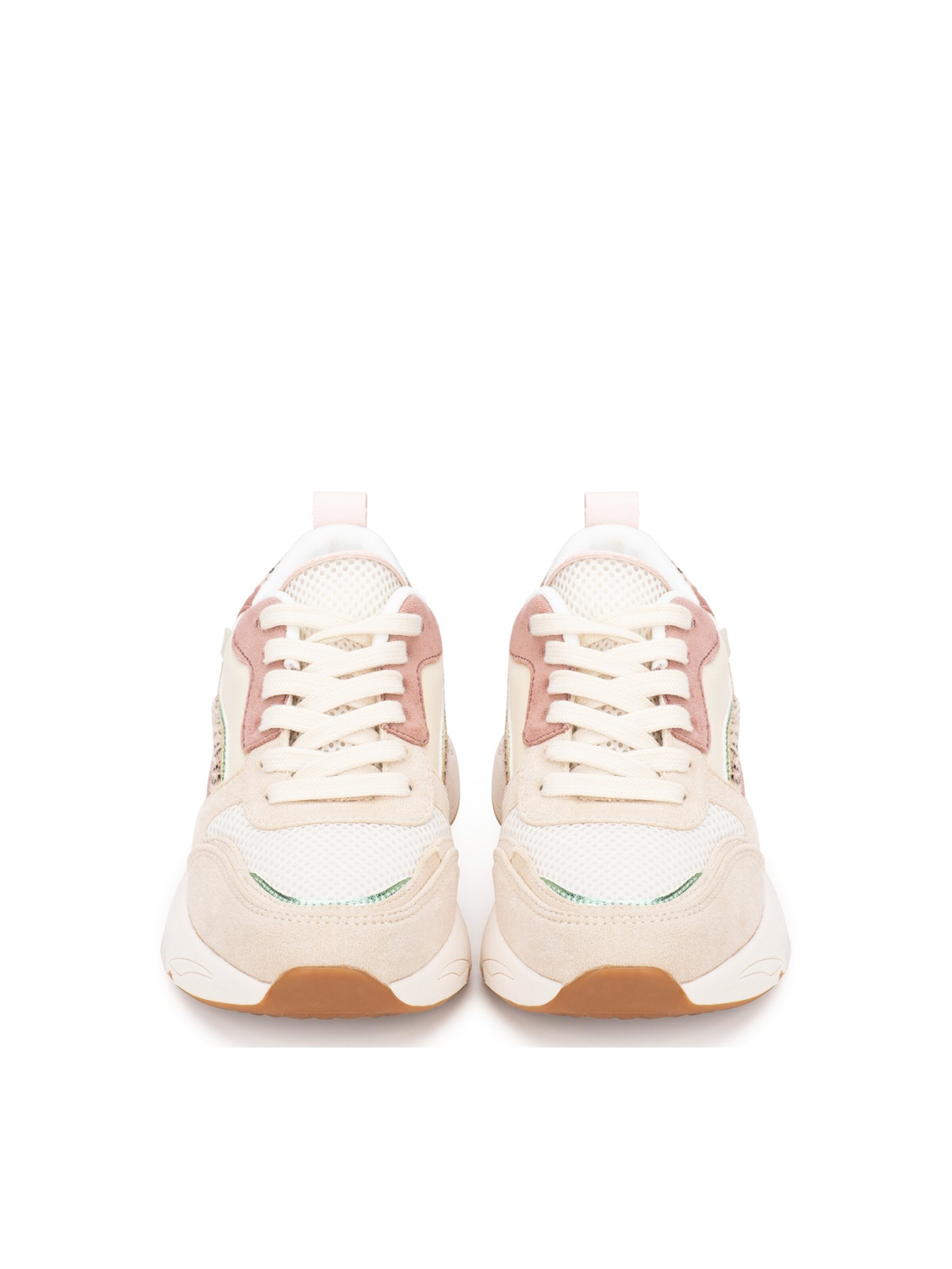 Baskets basses 'Charlie' POSH by Poelman en beige