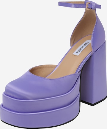 STEVE MADDEN - Zapatos destalonado 'CHARLIZE' en lila: frente