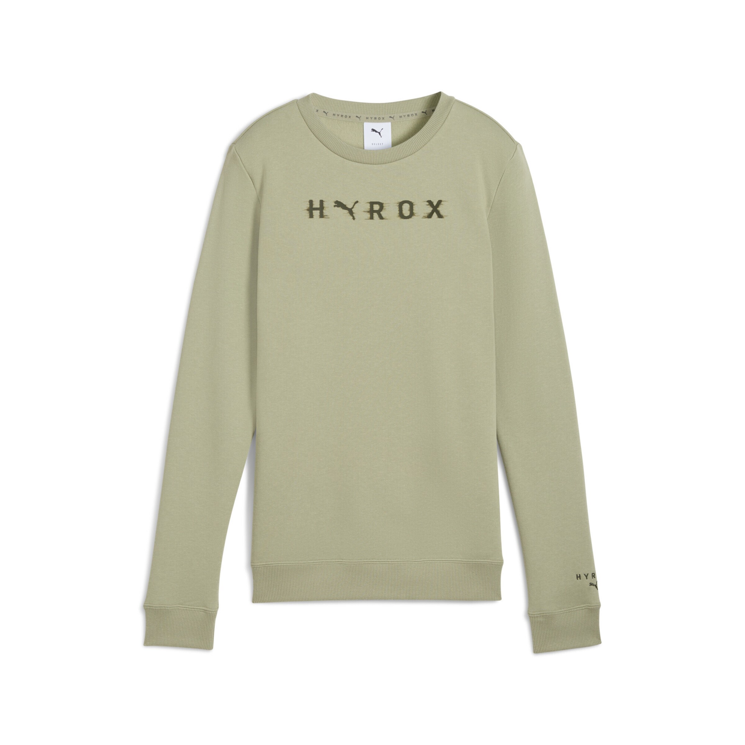 PUMA Sportief sweatshirt 'Puma x Hyrox' in Groen: voorkant