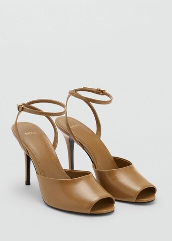 MANGO Sandals 'Declan' in Brown