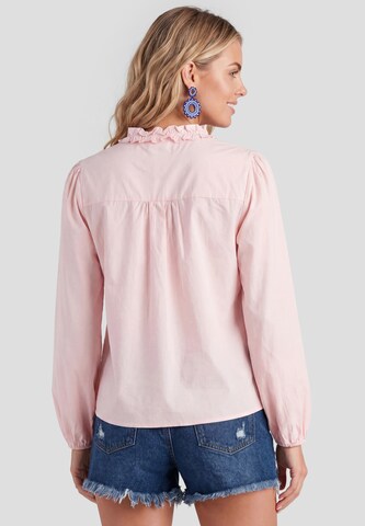 IZIA - Blusa em rosa
