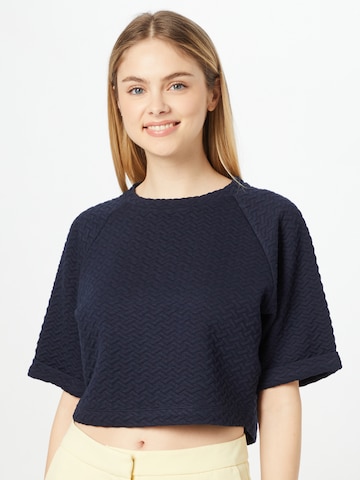 s.Oliver Shirt in Blauw: voorkant