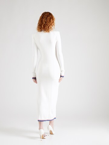 Robes en maille GCDS en blanc