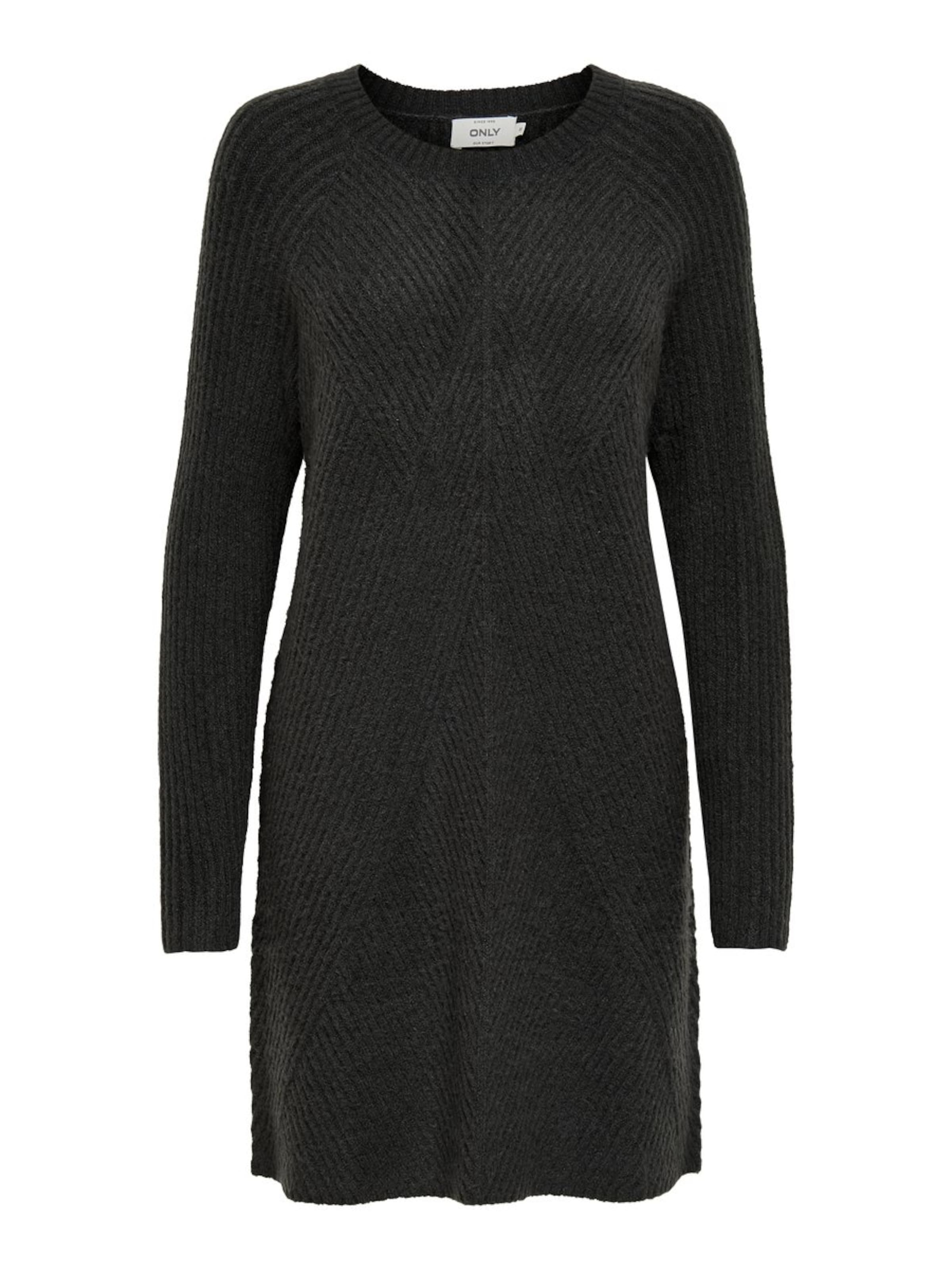 pilka ONLY Megzta suknelė 'ONLCAROL': priekis