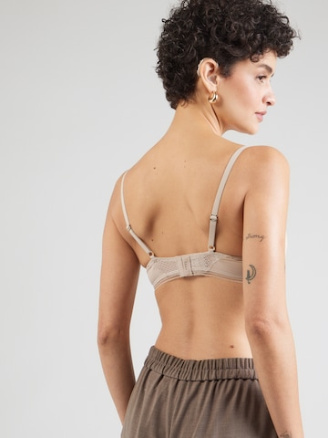 BOSS - Clásico Sujetador 'B.PURE' en beige