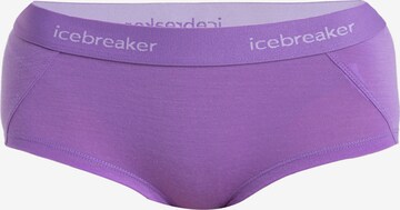 ICEBREAKER - Cueca desportiva 'Sprite' em roxo: frente