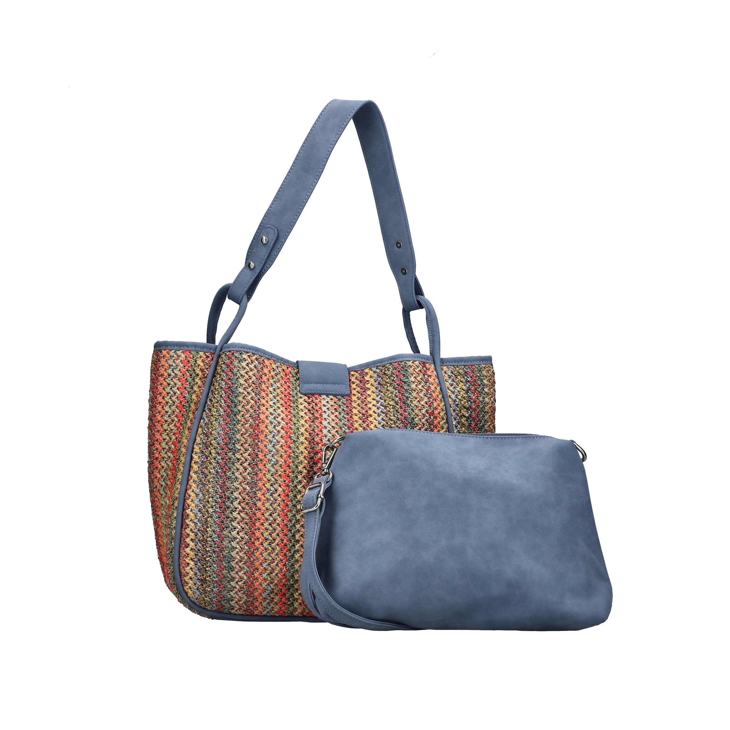 Rieker Shopper in Blue: front