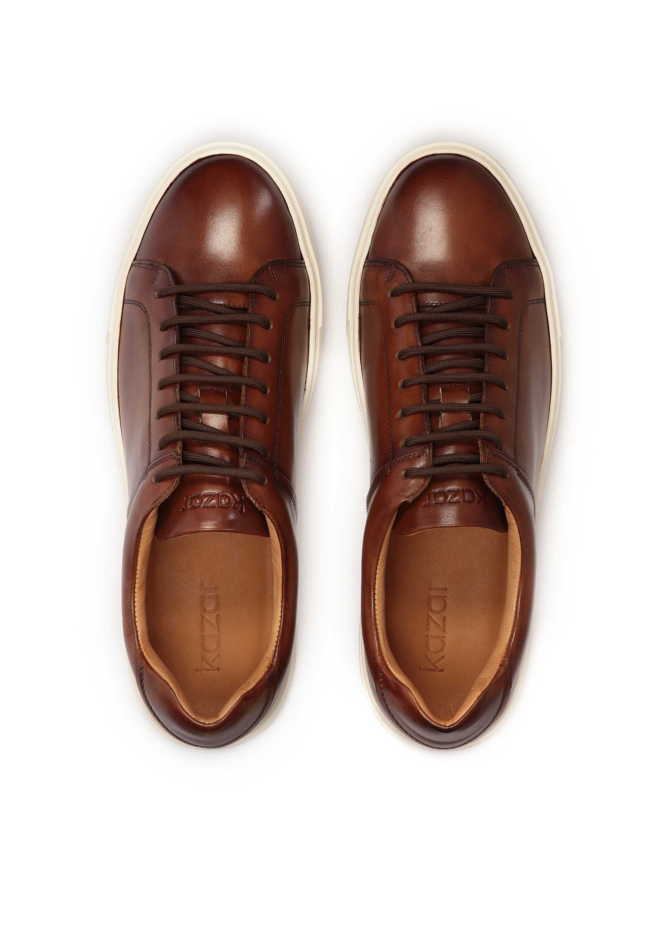 Sneaker bassa di Kazar in marrone