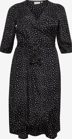 Robe 'Hilda' KAFFE CURVE en noir : devant