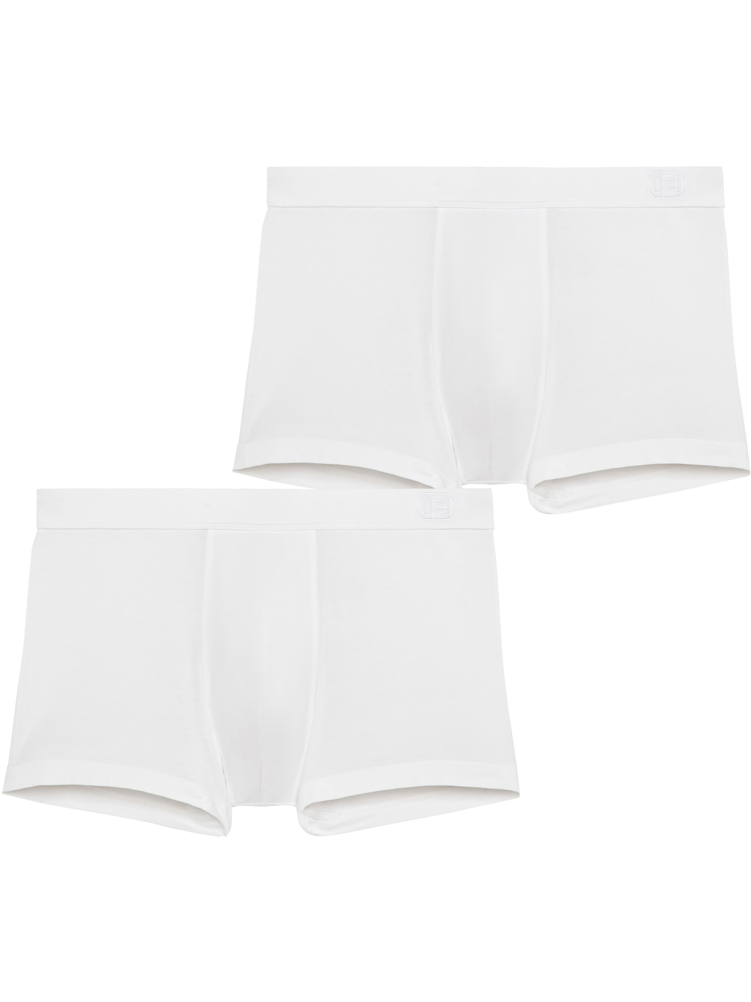 HOM Boxer shorts ' Supreme Cotton ' in White: front