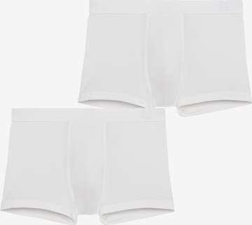 HOM Boxer shorts ' Supreme Cotton ' in White: front