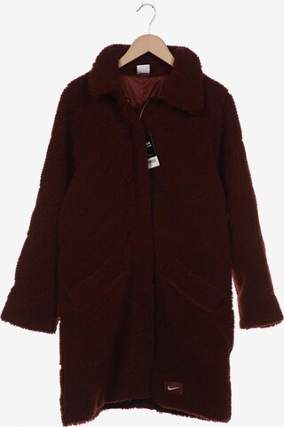 NIKE Jacket & Coat in S in Brown: front