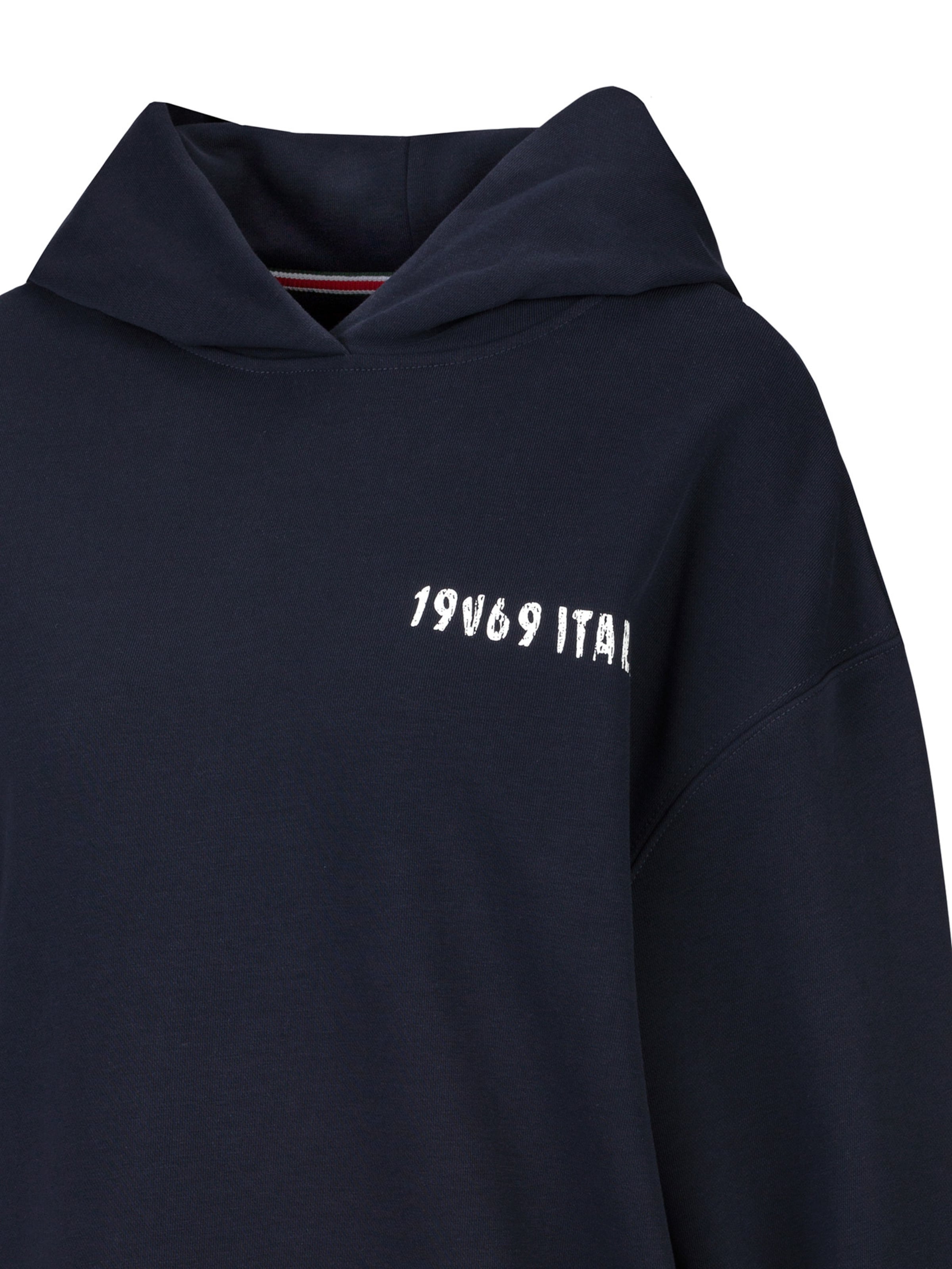 Felpa 'Kara Italia' di 19V69 ITALIA in blu