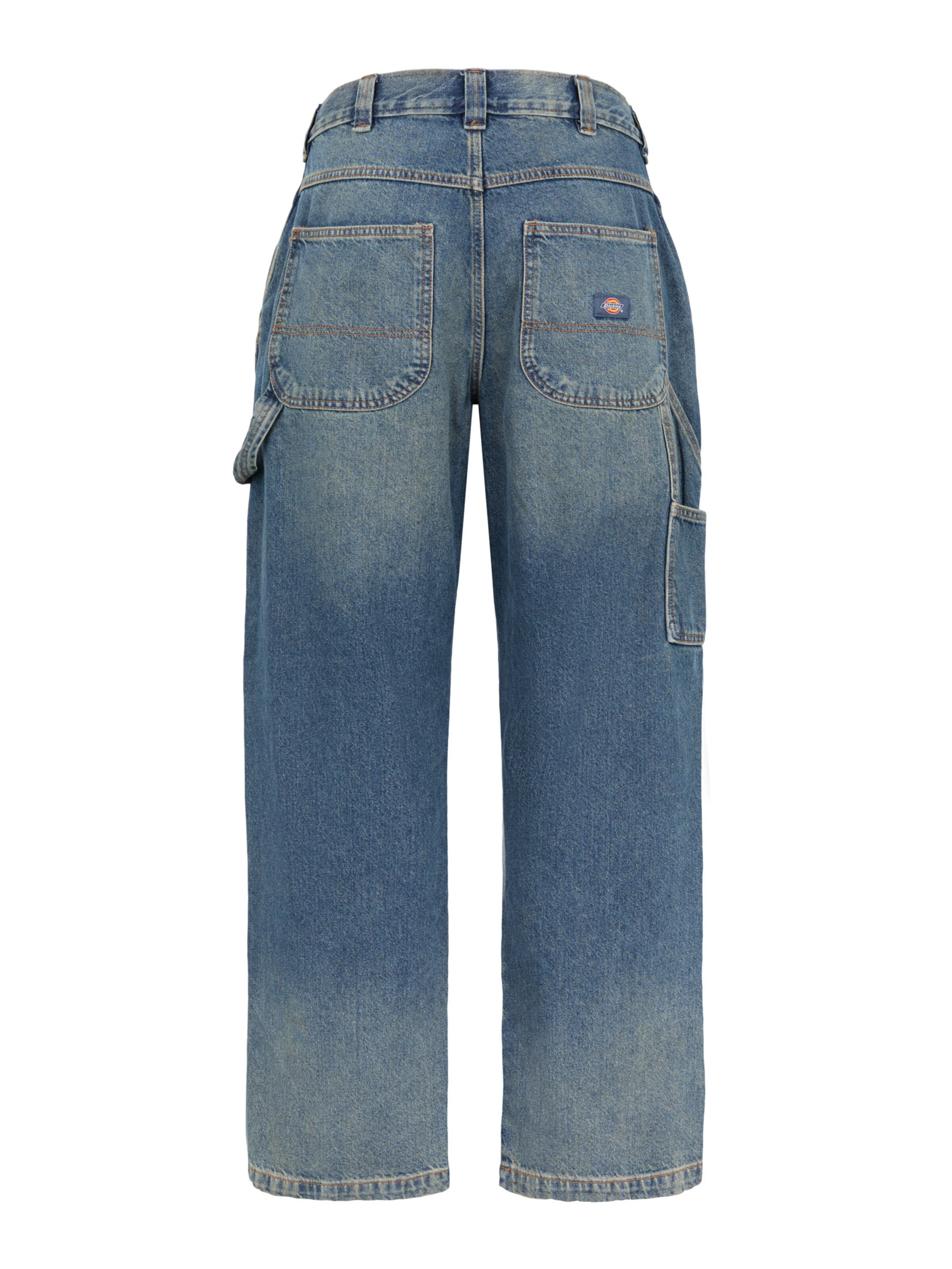 DICKIES Loosefit Jeans 'Stevensville' i blå