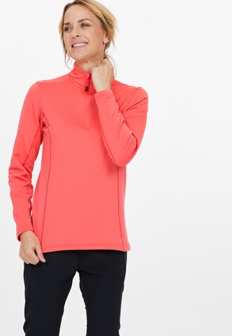 Whistler Performance Shirt 'Juice' in Orange: front