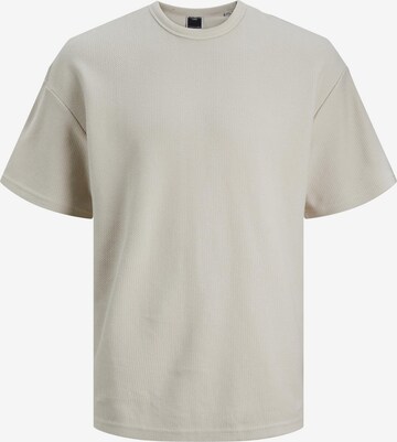 JACK & JONES Shirt in Beige: voorkant