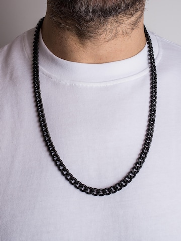 Akitsune Necklace 'Fibra' in Black