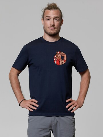 T-Shirt ' Seemann ' Watapparel en bleu : devant