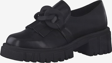 MARCO TOZZISlip On cipele - crna boja: prednji dio