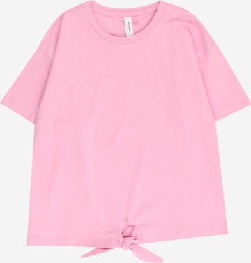 Vero Moda Girl Tričko 'ALMA' – pink: přední strana
