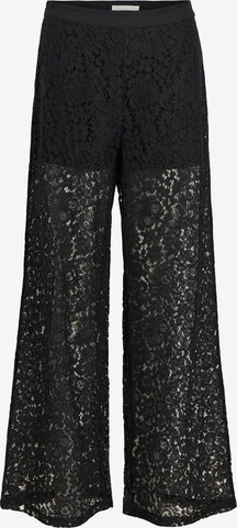 Wide Leg Pantalon 'IBI' OBJECT en noir : devant