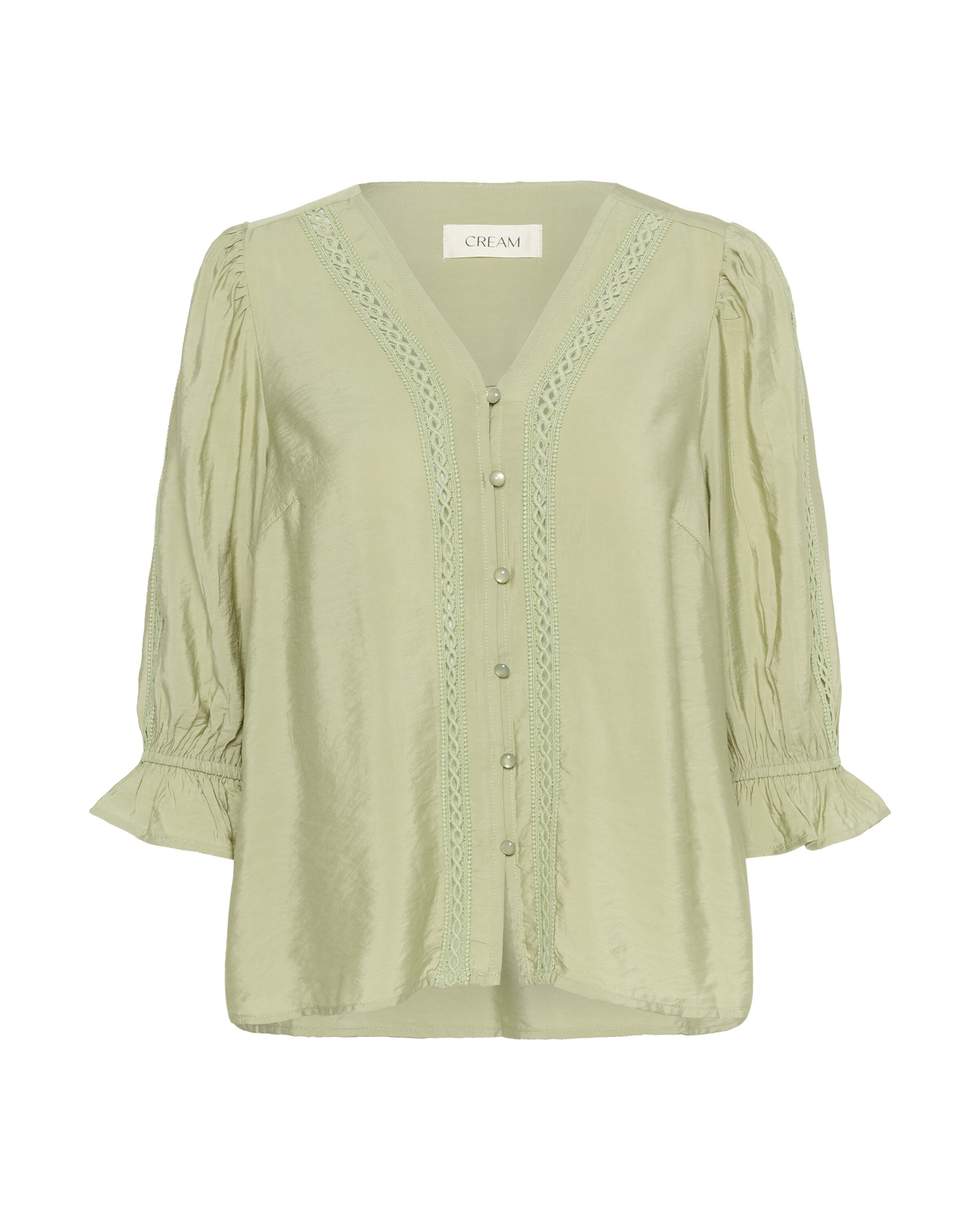 Cream Bluse 'CRBillie' in Grün: Vorderseite